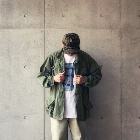 Tiger Stripe Camo Cap_made in USA_deadstock