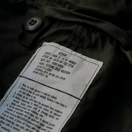 ［M］m65 parka_deadstock_no.121