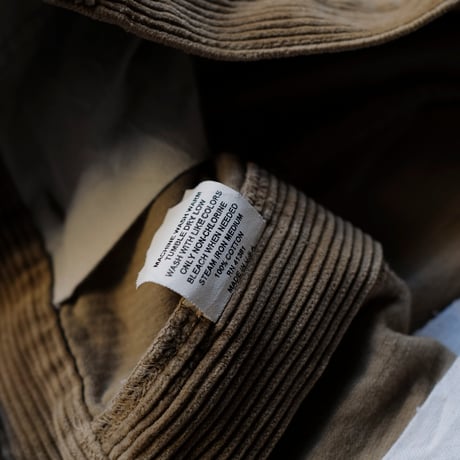 [W34 L29] VINTAGE POLO CORDUROY 2tuck PANTS_Military Color_no.6