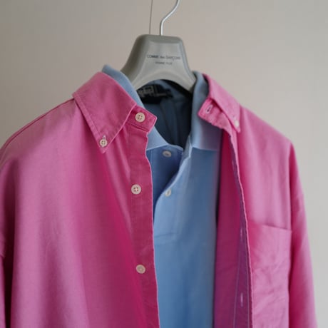［XL］POLO SHIRT_MADE IN USA_80-90s vintage