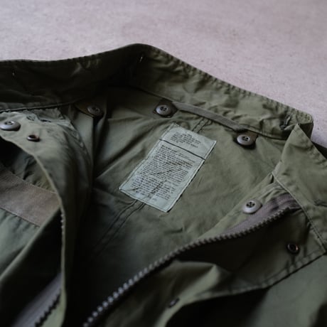 ポップアップ先行［L］m65 parka_plastic zipper model_no.21