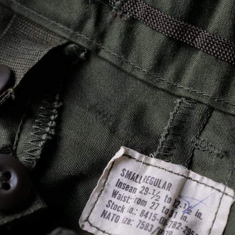 ［S-Regular］USARMY M-65 Trousers_deadstock
