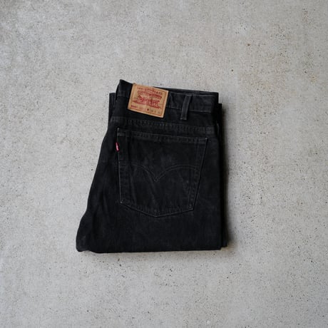 ［W38 L30］Levi's 505_Sulfur Black_no.5