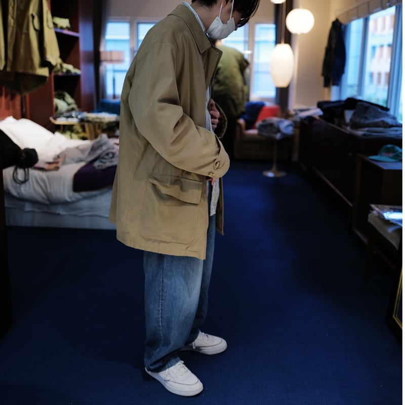 エルメス　コート　リネン100% Hermes 2way Coat | anytee