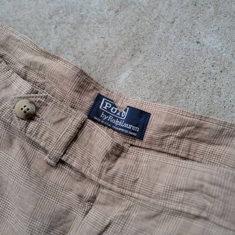 [W37 L30] POLO PANTS 2tuck_80-90s vintage_no.17