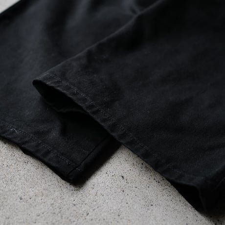 [W34 L33] Super Black_VINTAGE POLO CHINO 2tuck Pants_no.6
