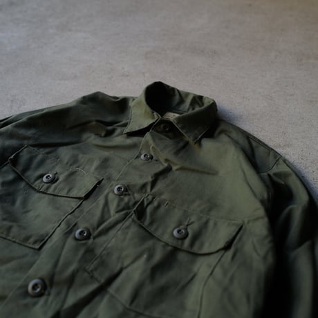 ［16 1/2 XL fit］USARMY Olive Green "BIG" Shirt_deadstock_no.7