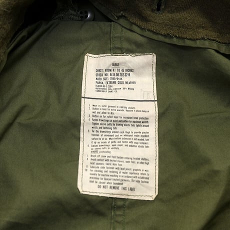 ［L］m65 parka_no.179