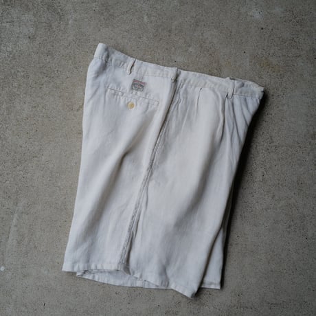 [W37] POLO CHINO SHORTS 2tuck_80-90s vintage_no.28