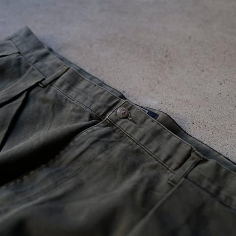 [W40 L30] VINTAGE POLO CHINO 2tuck Pants_no.6