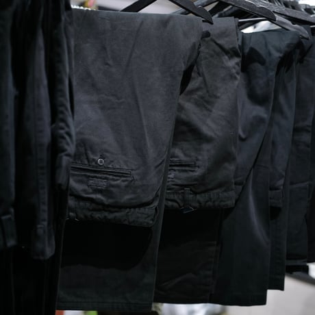［3本限定］Super Black_ "Marvelt" BIG CHINO PANTS by Polo Ralph Lauren