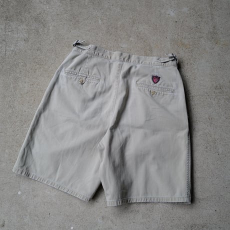 [W32] POLO CHINO GURKHA SHORTS 2tuck_80s vintage