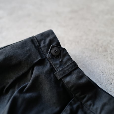 [W35 L30] Super Black_VINTAGE POLO CHINO 2tuck Pants_no.16
