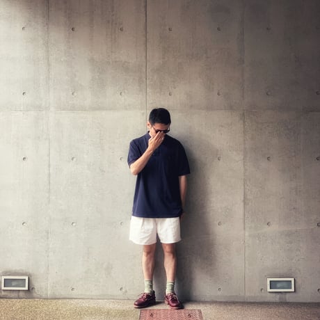 ［XL］POLO SHIRT_MADE IN USA_80-90s vintage_no.7