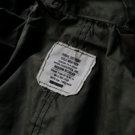 ［M］m65 parka_mini tag model_deadstock_no.109