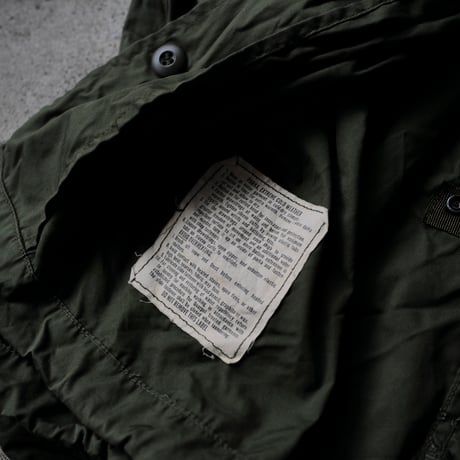 ［M］m65 parka_mini tag model_deadstock_no.141