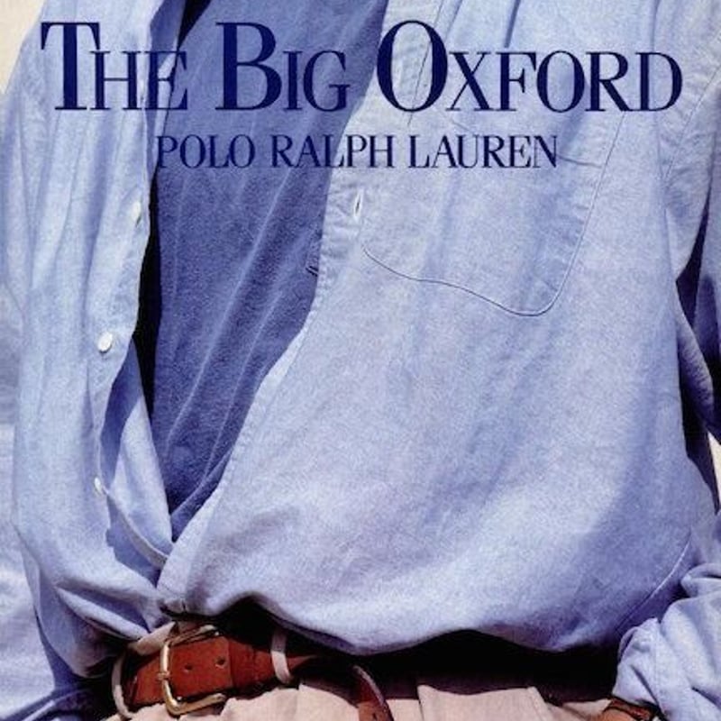 M］The Big Oxford by Ralph Lauren_90s vintage_n