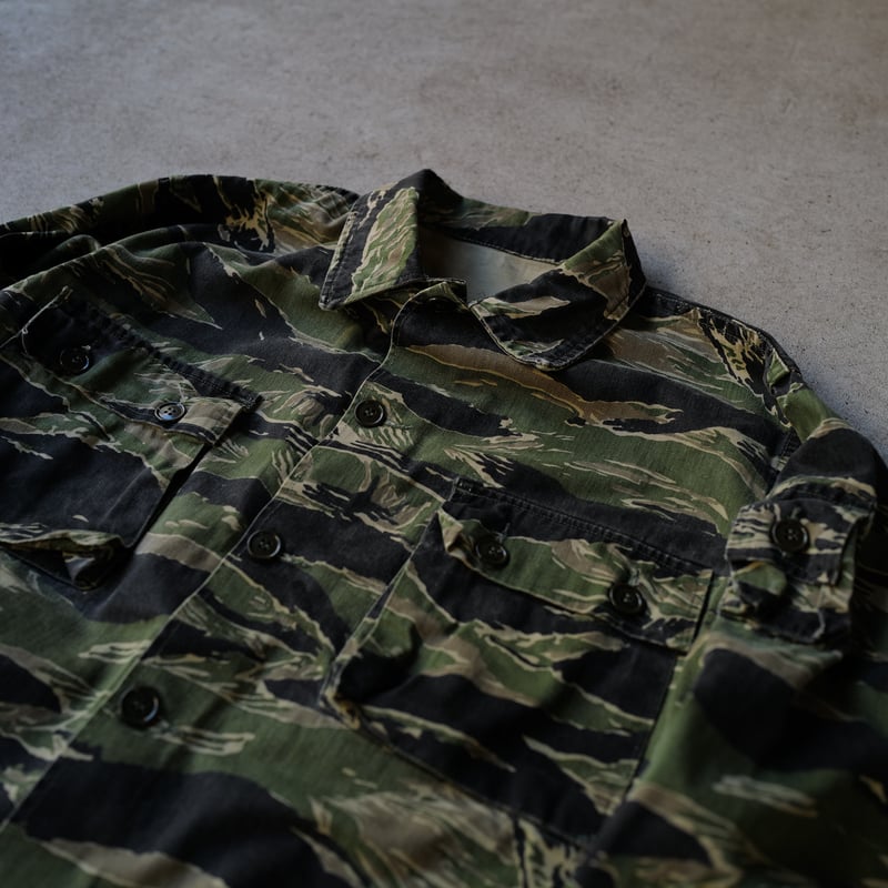 XL fit］Tiger Stripe Camo Jacket_no.00 | anytee