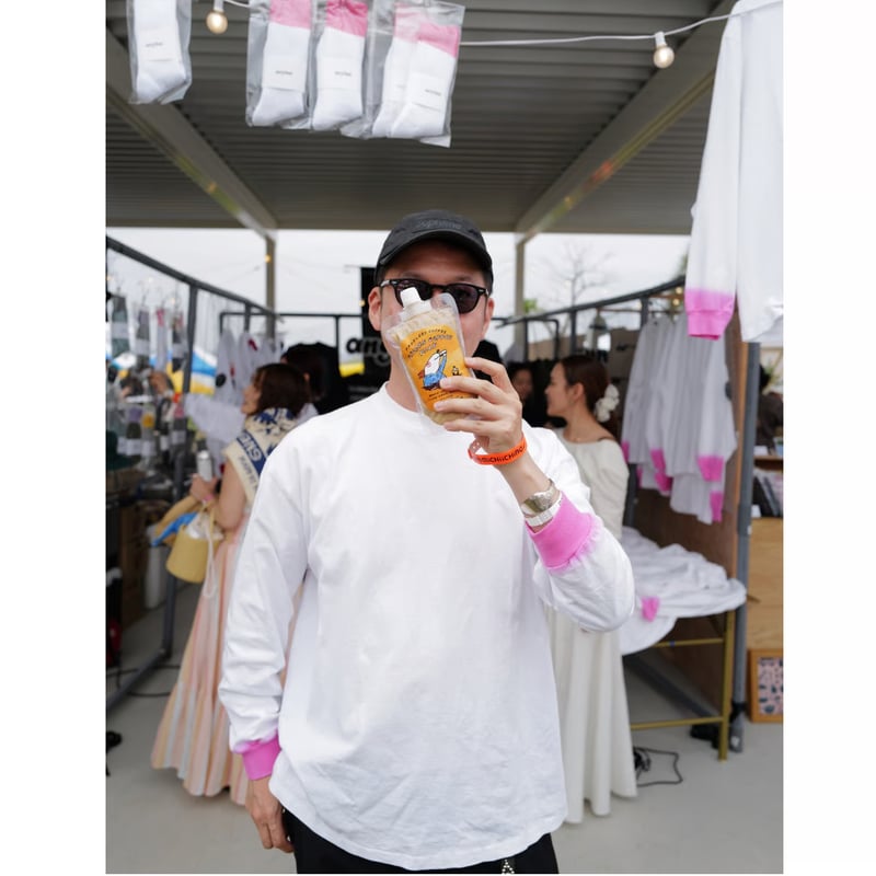 anytee classics] Pink Dyed Long Tee | anytee