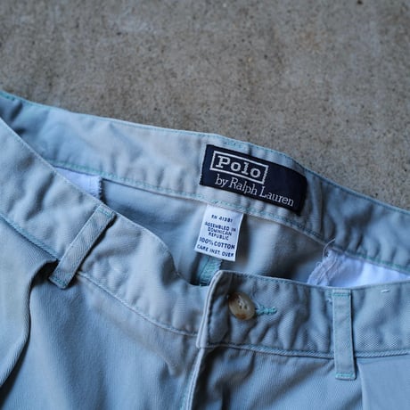 [W33] POLO CHINO SHORTS 2tuck_90s vintage