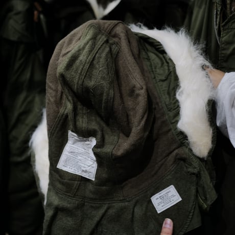 ［Free size］m65 parka_hood_deadstock_multi color