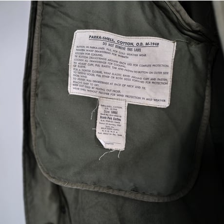 ［L］M48 parka_1940s vintage special