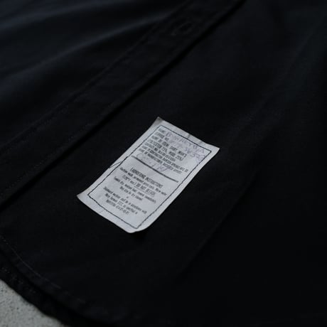 ［16 1/2 XL fit］U.S.NAVY Black Shirt_deadstock_no.16