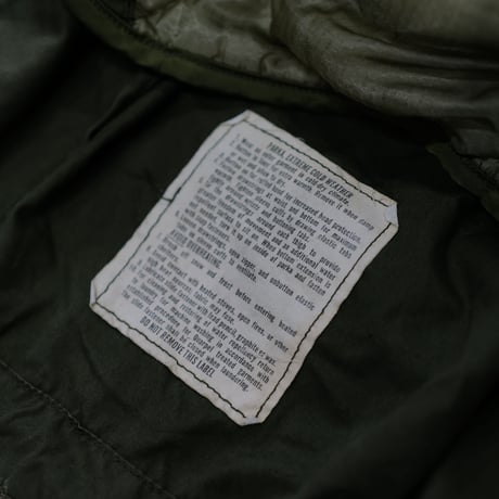 ［M］m65 parka_Mini tag model_fullset_deadstock_no.4