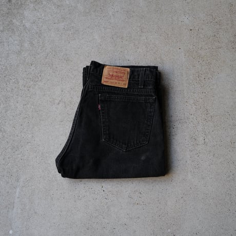 ［W36 L30］Levi's 505_Sulfur Black_no.3