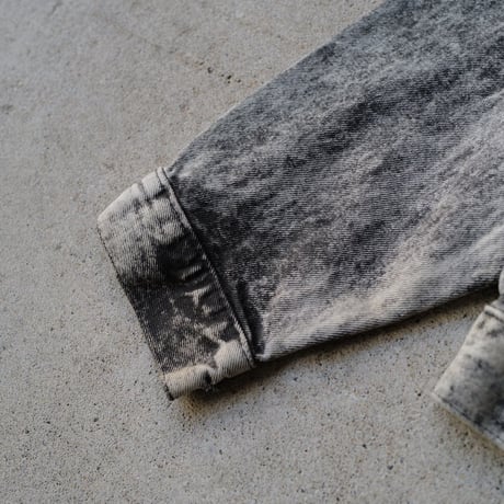 ［L］Levi's Denim Jacet Acid Wash Black
