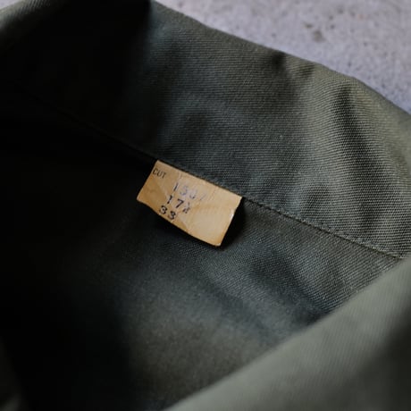 ［17 1/2 XXL fit］USARMY Olive Green "BIG" Shirt_deadstock_no.12