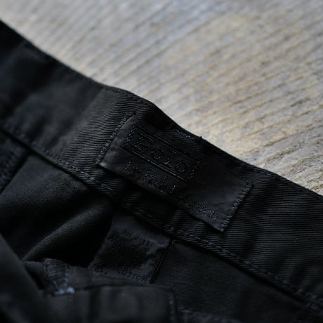 ［W36］Super Black_BIG CHINO SHORTS by Polo Ralph Lauren_no.12