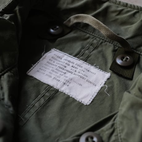 ポップアップ先行［M］m65 parka_Mini Tag model_no.18