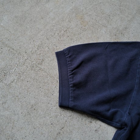 ［L］POLO SHIRT_MADE IN USA_80-90s vintage_navy