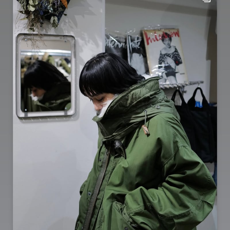 Free size］m65 parka_hood_deadstock_multi color