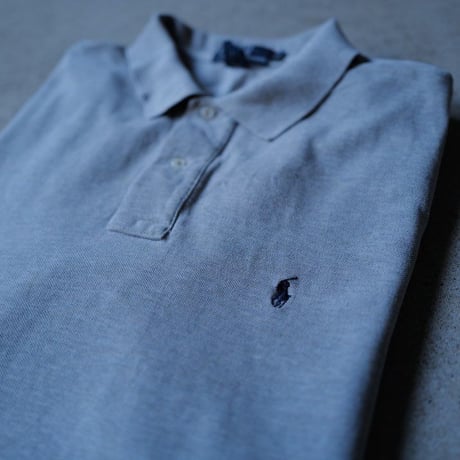［XL］POLO SHIRT_MADE IN USA_80-90s vintage_no.8
