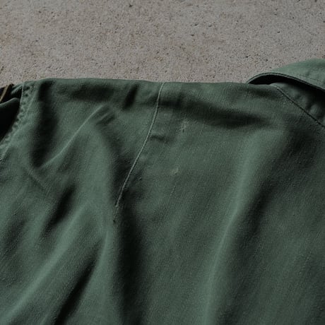 ［XL fit］USARMY Olive Green Shirts_First model_no.10