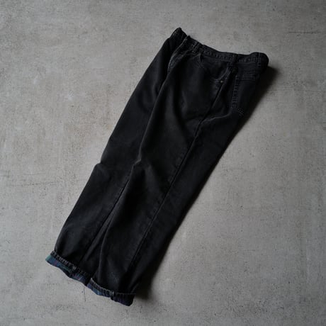 [W36 L33] L.L.Bean_Sulfur Black with Check_90s_no.3