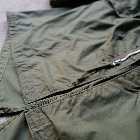 ［M］m65 parka_First Model_Silver Zipper
