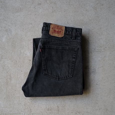 [W37 L30] Levi's 505_Sulfur Black Red Tab_90s_no.7