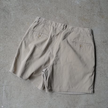 [W33] POLO CHINO 2tuck shorts_made in USA_80-90s vintage_no.37