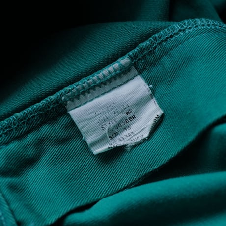 ［W38］Vintage Polo 2tuck Green Shorts_no.1
