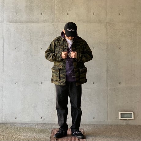 ［M & L］B.D.U. Jacket_Tiger Camo_deadstock