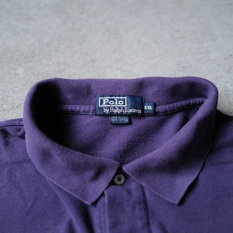 ［XXL］POLO SHIRT_MADE IN USA_80-90s vintage_no.2