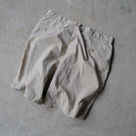 [W40] POLO CHINO SHORTS 2tuck_90s vintage