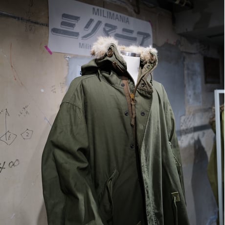 ［L］m48 parka with stencil
