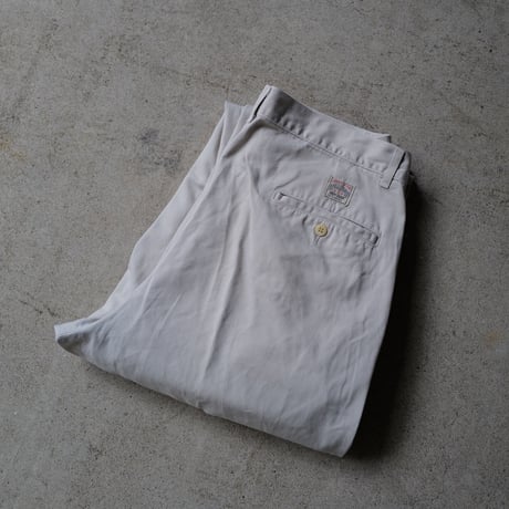 [W33 L32] POLO CHINO 2tuck_MADE IN USA_80-90s vintage_no.3