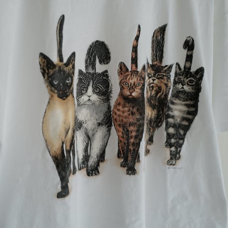 ［XL］Cat Tee Vintage_no.10