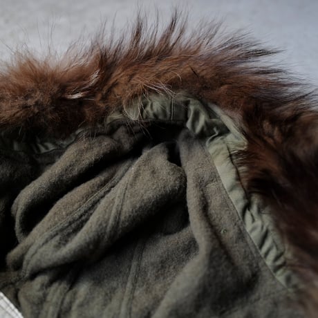 ［Free size］m51_first model_coyote fur hood_deadstock_no.4