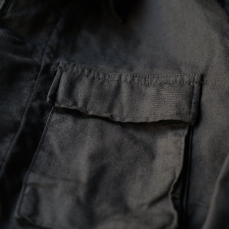 [M-Regular] Super Black_B.D.U. Conbat Coat_no.2